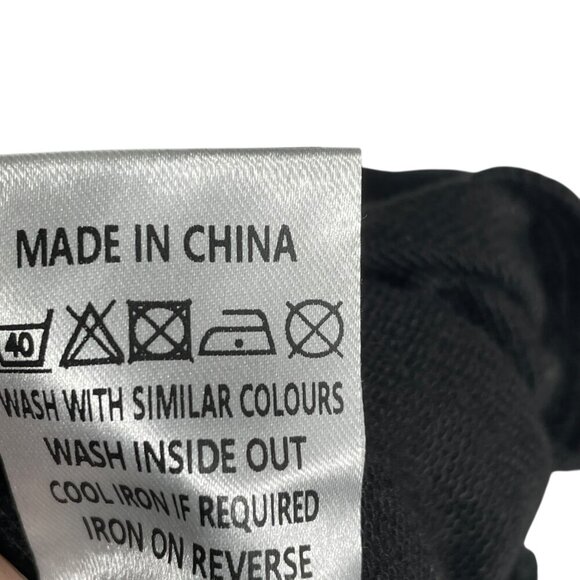 NWT Area Stars Black Wide Leg Long Pants Women’s Size L Pull-On Flowy Pockets - Picture 11 of 14